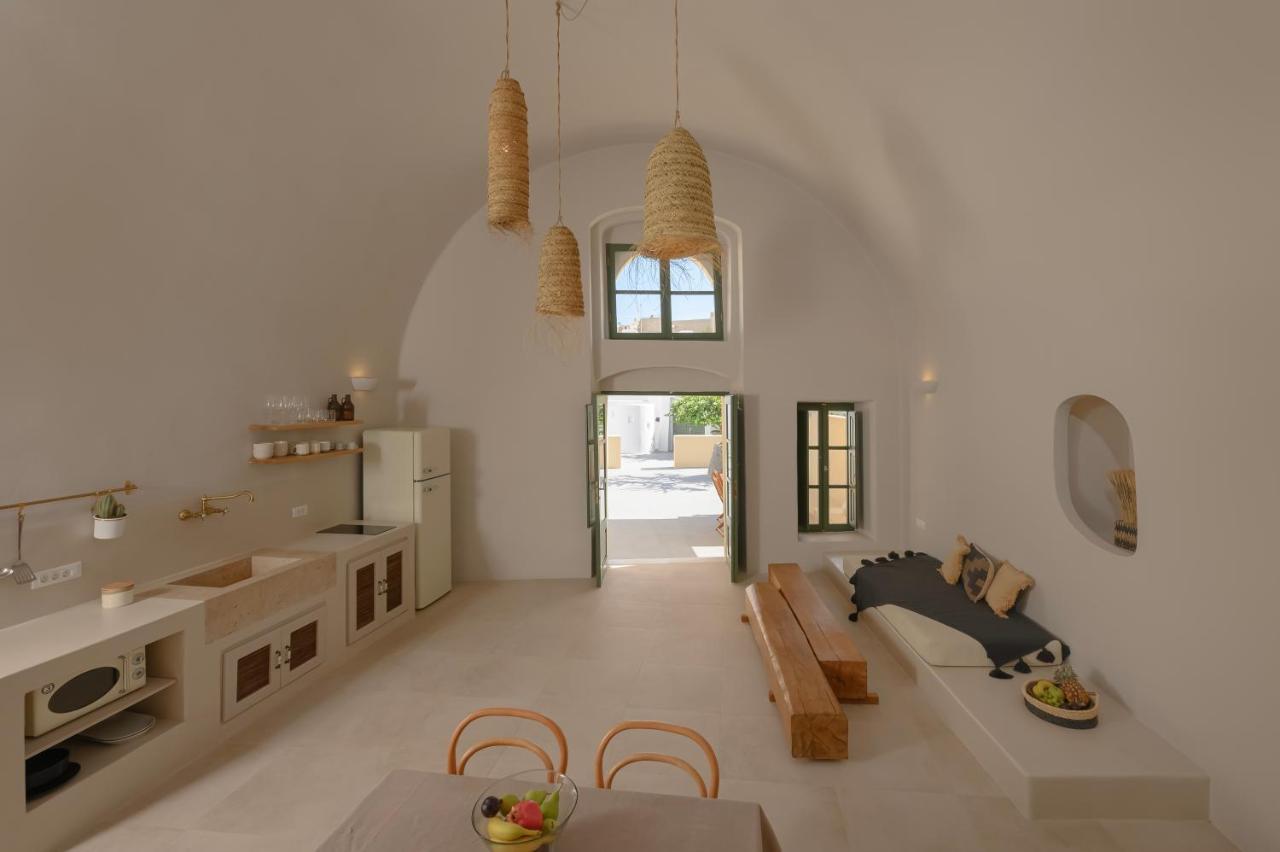 Elements Cave Suites Megalochori (Santorini) Exterior foto