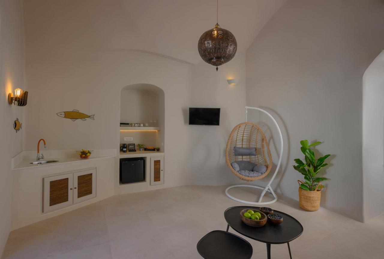 Elements Cave Suites Megalochori (Santorini) Exterior foto